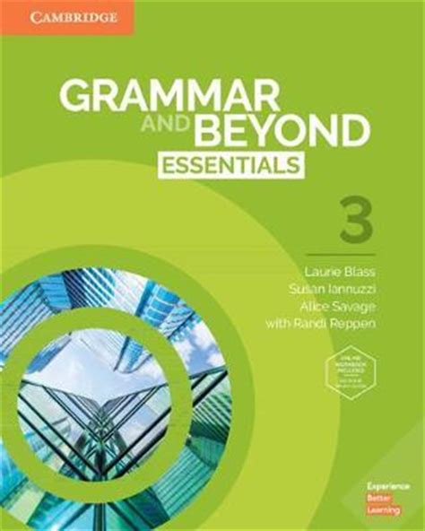Jul 16, 2012 Grammar and Beyond Level 3 Student&39;s Book and Writing Skills Interactive Pack 64. . Grammar and beyond essentials 3 answer key